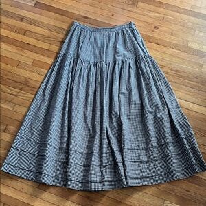 Doen Sebastiane Skirt in gingham RARE colorway